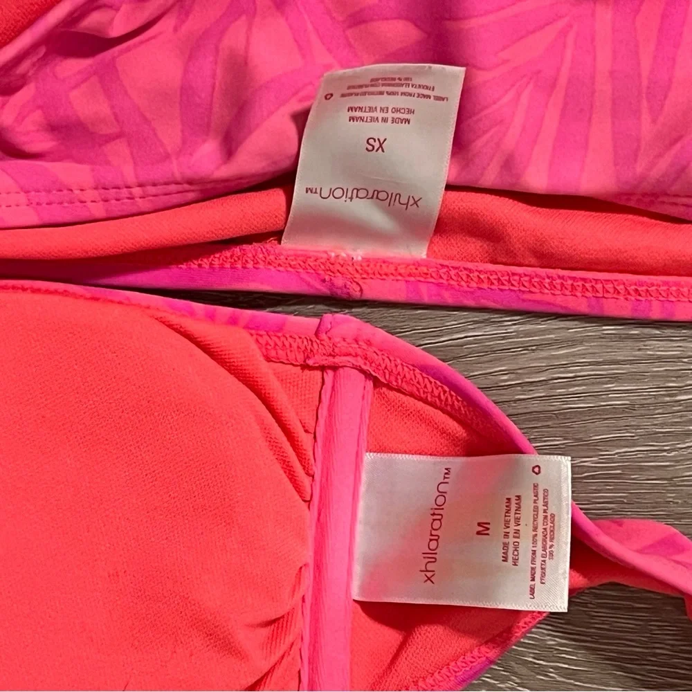 Xhilaration Neon Pink Bikini Set - Picture 3 of 6